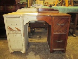 Desk restoration in Darien CT