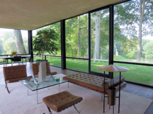 New Canaan The Glass House Interior